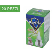 Trade Shop - Set 20 Pz Ricarica Vaporizzatore Elettrico 50 Ml Liquido Anti Zanzare Bambini -