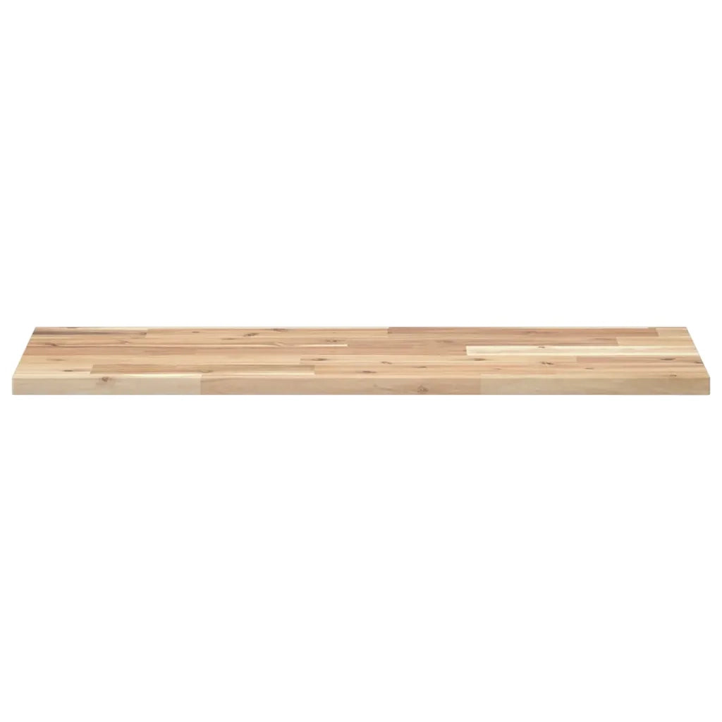Mensole da Parete 2 pz 100x30x2 cm Legno Acacia Non Trattato 3279376