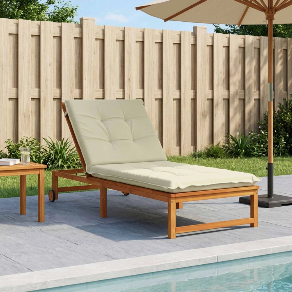 Cuscino per Lettino GEMERT 100% Poliestere Crema 947473