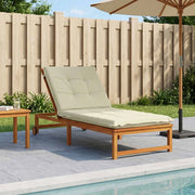 Cuscino per Lettino GEMERT 100% Poliestere Crema 947473