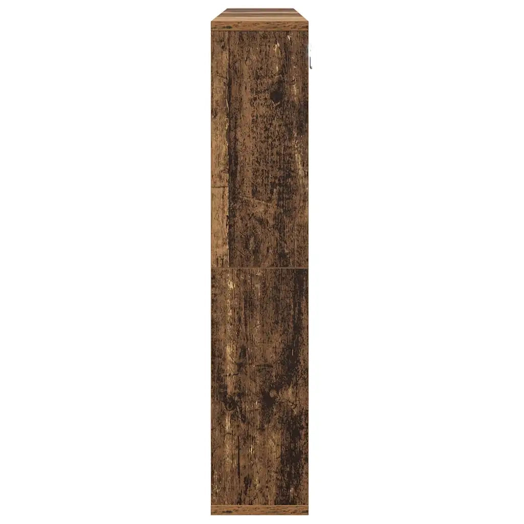Mobiletto per specchio-Mensola con Specchio Legno vecchio 91 x 15 x 76,5 cm