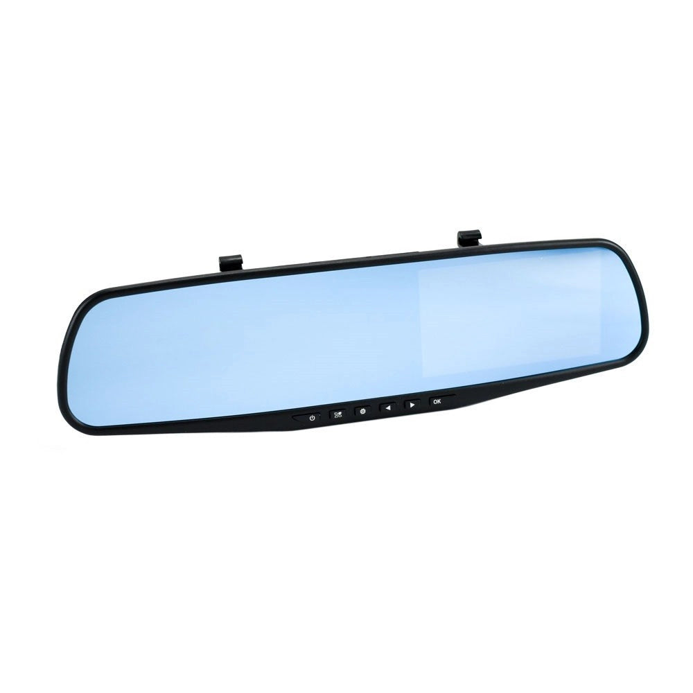 Trade Shop - Monitor Per Specchietti Auto 4,5" Q-ca599 Con Videocamera Anteriore Posteriore Hd -