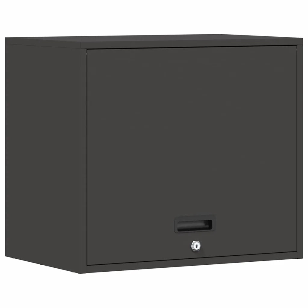 Armadio a muro per garage Nero 60 x 40 x 53 cm 883268