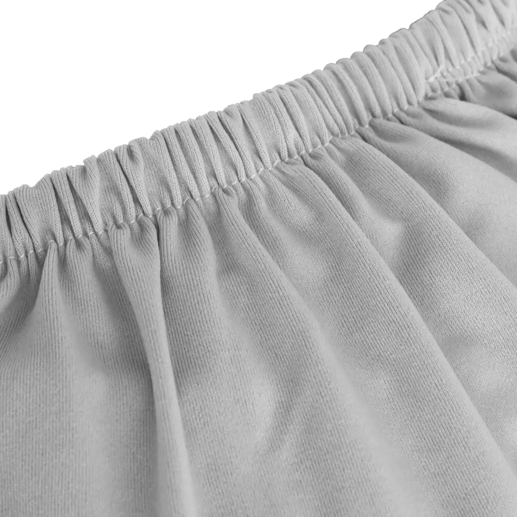 Fodera Elasticizzata per Divano in Jersey di Poliestere Grigio CFW6781786