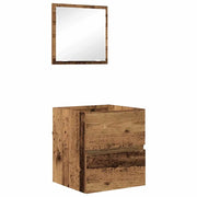 Mobile da Bagno | Armadio da bagno con cassetto Legno vecchio 41 x 38,5 x 45 cm