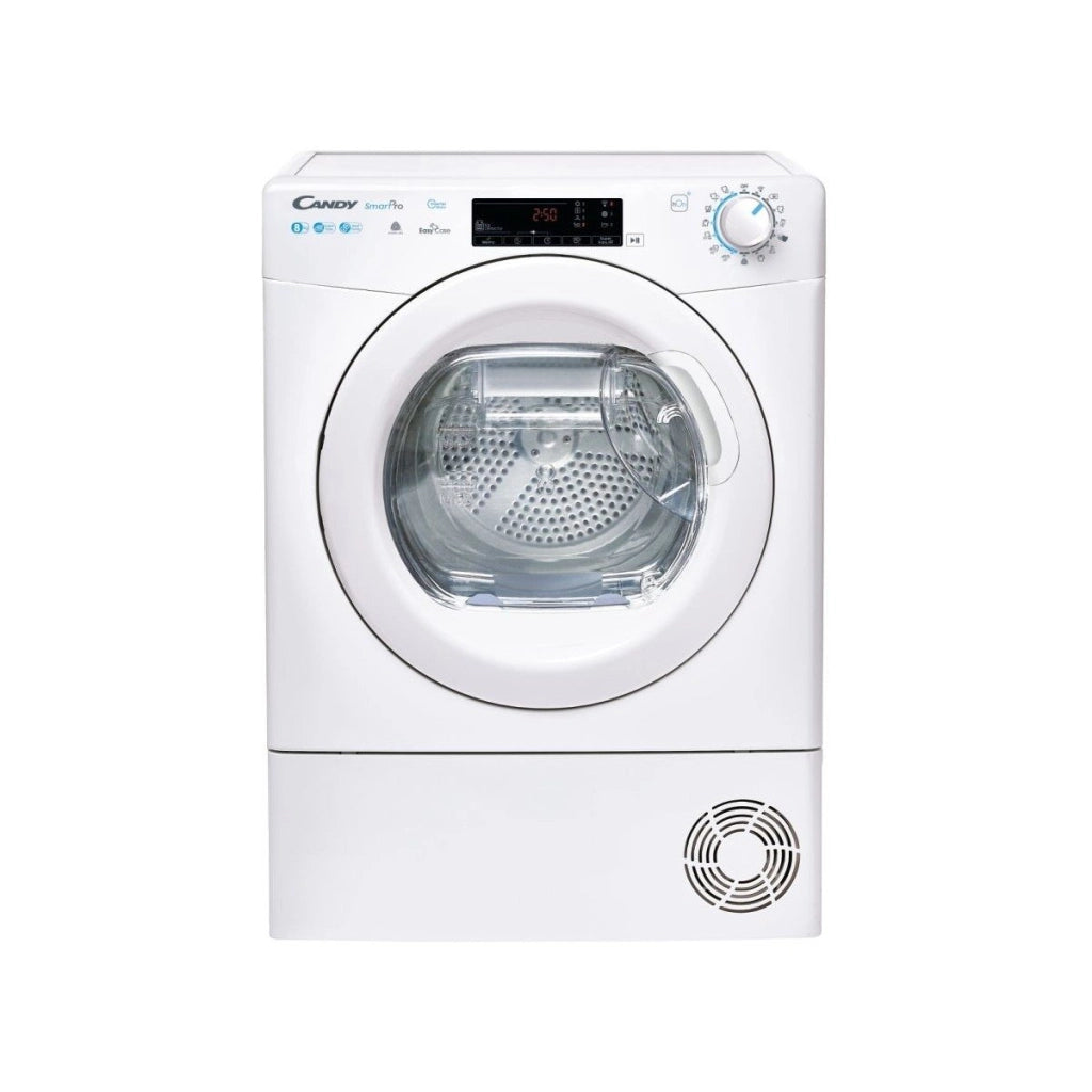 Asciugatrice a Pompa di calore Carico Frontale Candy Smart Pro 8 Kg CSOE H8A3TE-S Classe C