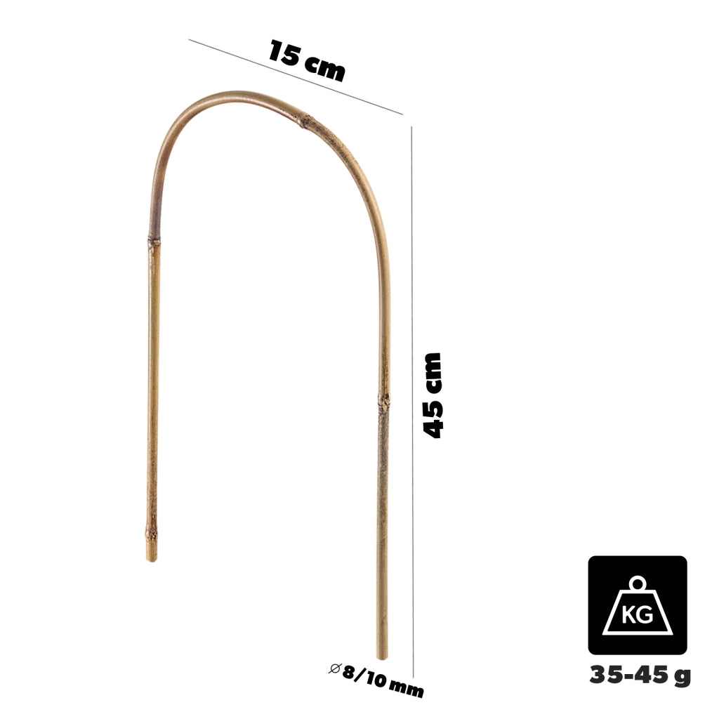 KADAX Bambusowa podpora łukowa 45cm x 8/10mm x 15c
