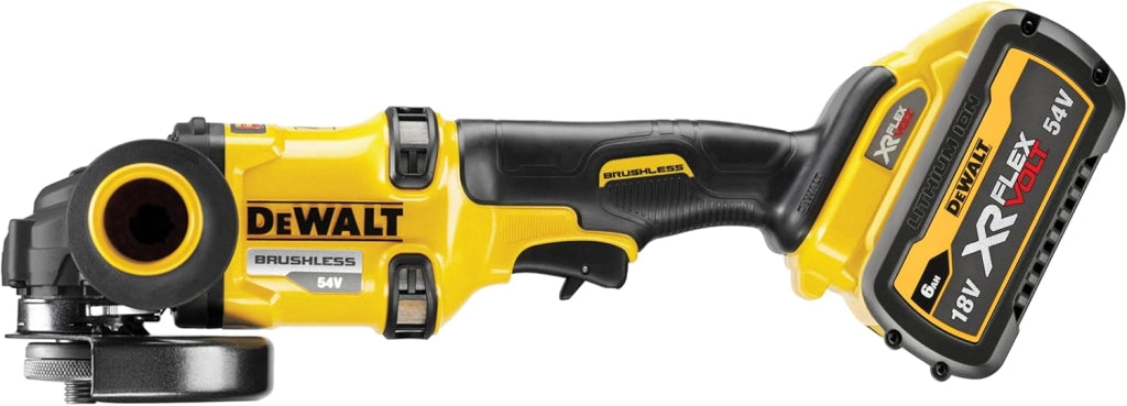 DCG418T2 54v 125mm XR FlexVolt Smerigliatrice ad alta potenza - 2X 6.0ah Tstak Case