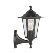 Applique Esterno Riley Alluminio Nero Su 1 Luce E27 Ip44