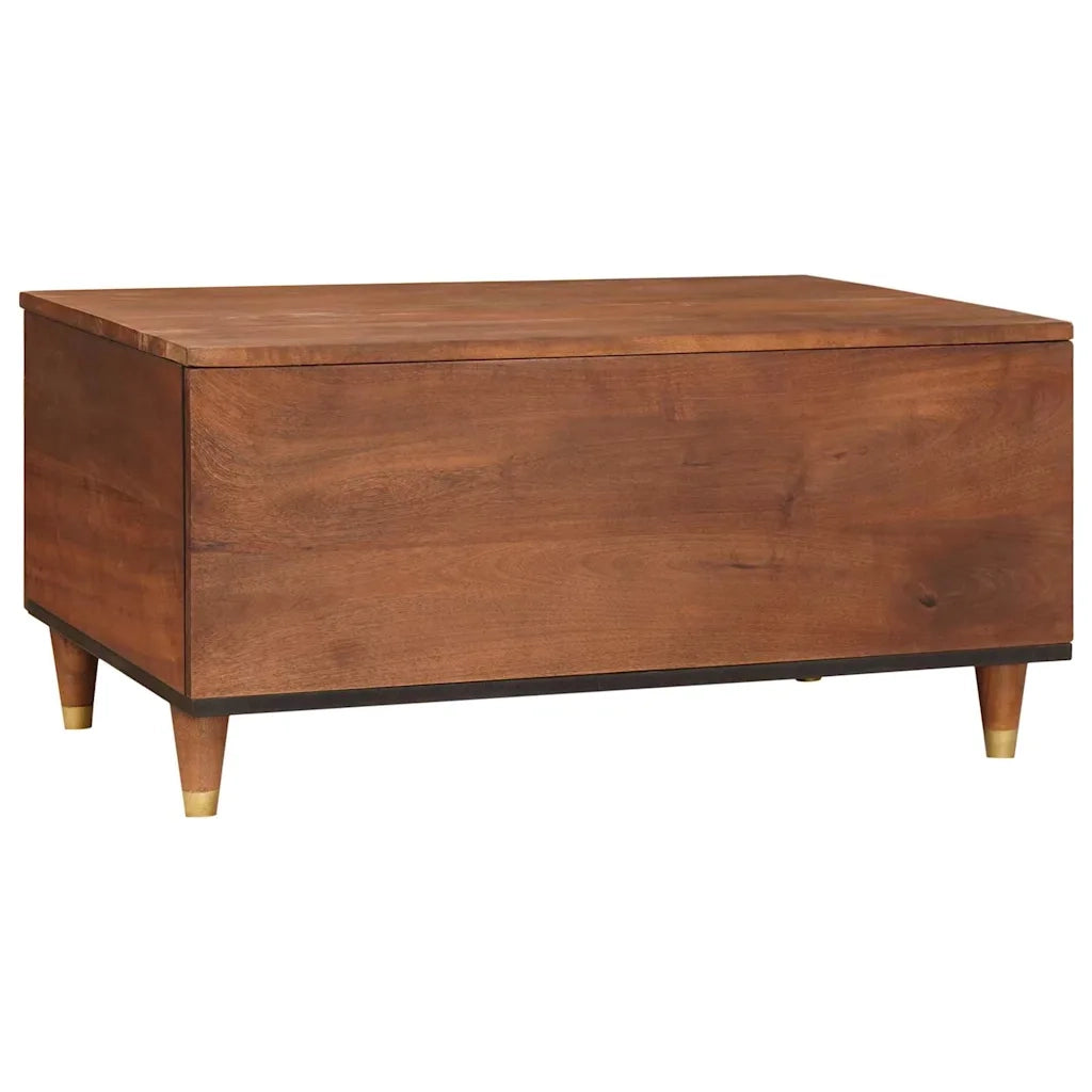 vidaXL Tavolini da salotto with Drawer Marrone 80 x 54 x 40 cm