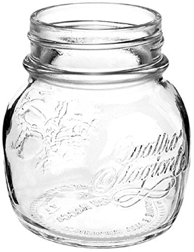 SET 12 BARATTOLI 150CC QUATTRO STAGIONI BORMIOLI VASO PER CONSERVE CON TAPPO