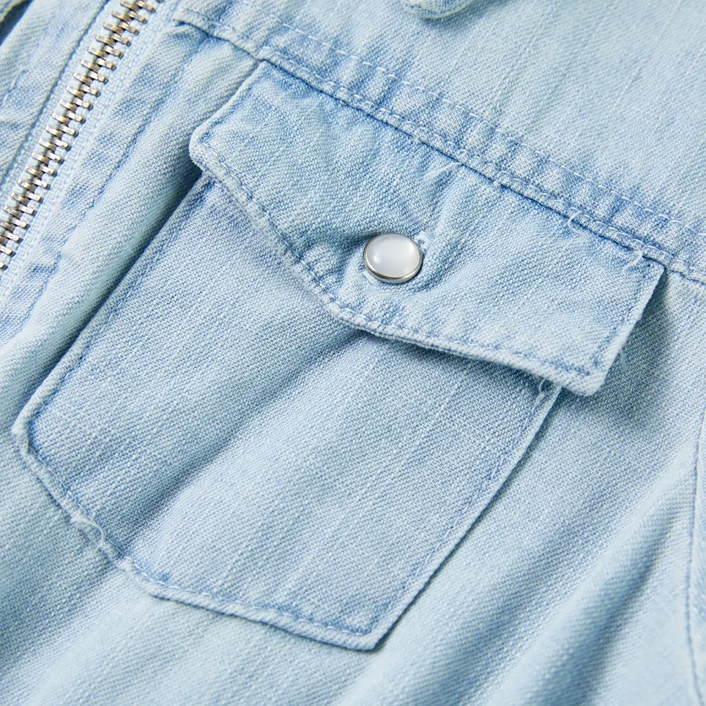 Tutina da Bambina a Maniche Corte Blu Tenue 92 10909