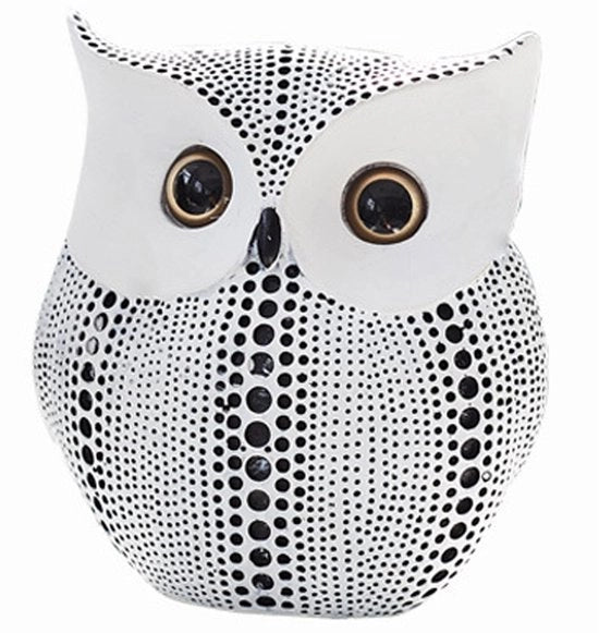 Decorazione da parete Uccello, figure decorative, arredamento salotto, arredamento negozio di abbigliamento, arte moderna astratta decorativa, arredamento ufficio, poliuretano, regalo (bianco)