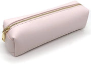 Etui in pelle di lupo, grande, portacarte, portafoglio in PU, borsa per ragazze e donne, scuola, università, ufficio, adolescenti (rosa)