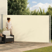 Extendable Side Awning 200x600 Cm Cream