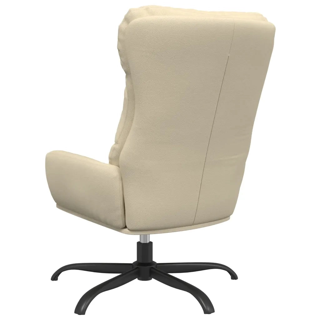 Sedia Relax Crema in Tessuto cod mxl 14259