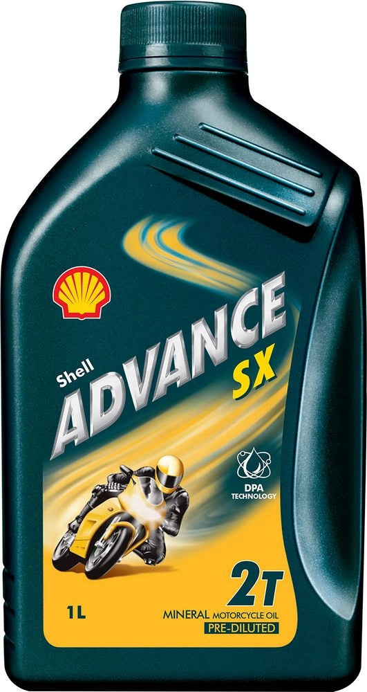 Olio ADVANCE SX2 scooter lubrificante inerale 1L 2T per motocicli