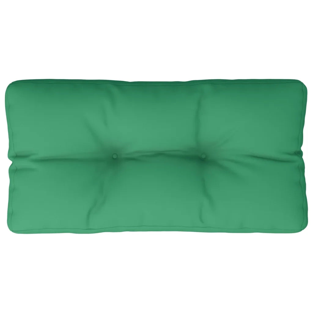 Cuscino per pallet | Cuscini per sedie Verde 80x40x12 cm in Tessuto