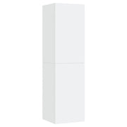 Mobile TV multimediale mensola TV credenza mobile TV sala da pranzo soggiorno camera da letto 30,5 x 30 x 110 cm legno ingegnerizzato bianco 02_0026116