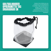 Porta palline da golf - 36 palline - rete in nylon - leggero - trasportabile - lavabile e asciugabile rapidamente - borsa per palline da golf