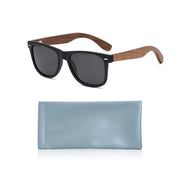 Ombrellone per Uomo - Stile Retro in Legno - Protezione UV400 - Incluso Taschino Blu