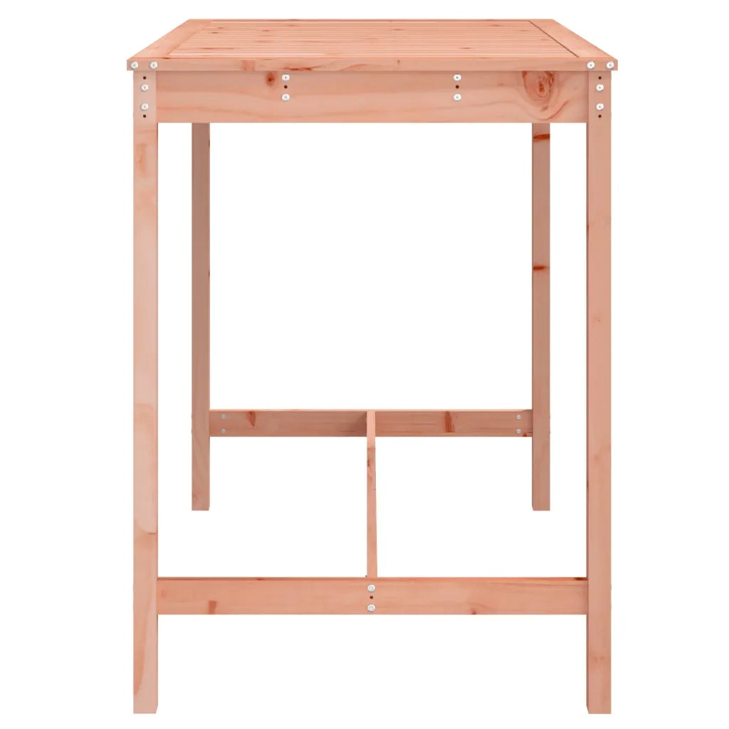 Tavolo da Giardino 121x82,5x110cm in Legno Massello di Douglas 824093