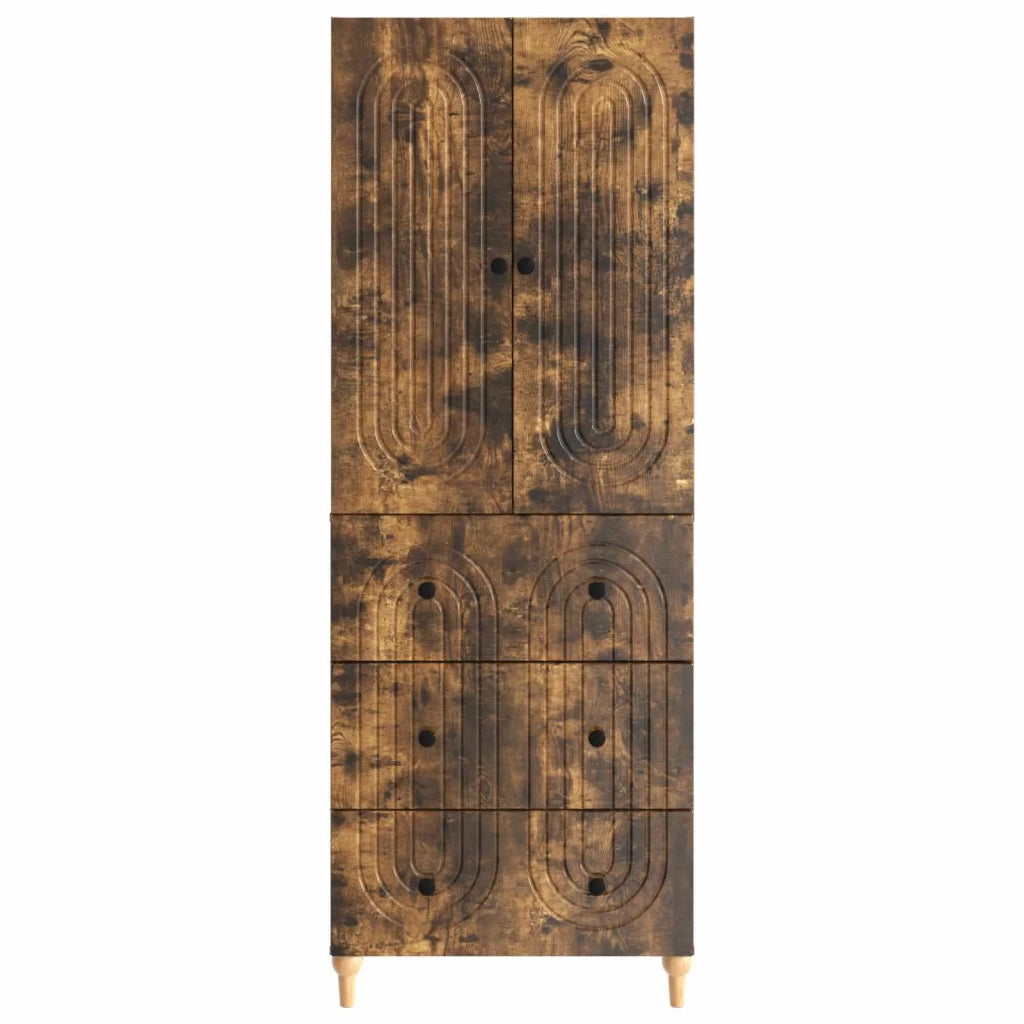 Set di armadi 2 pcs 66 x 34,5 x 90 cm Legno ingegnerizzato