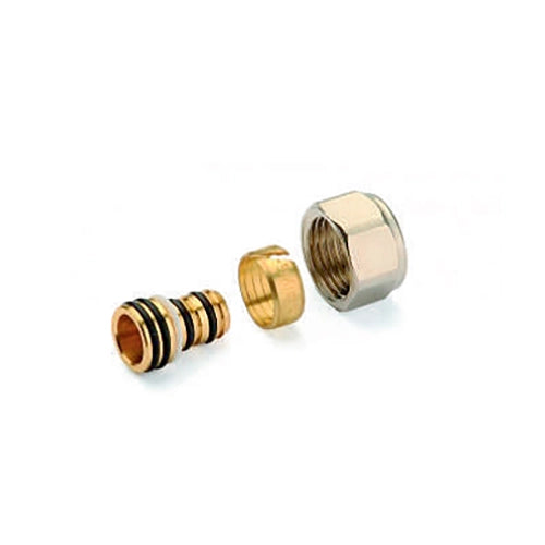 DADO NICHELATO OGIVA E INSERTO PER TUBO MULTISTRATO 6200- 1/2x16 2.0- GF- pezzi 1