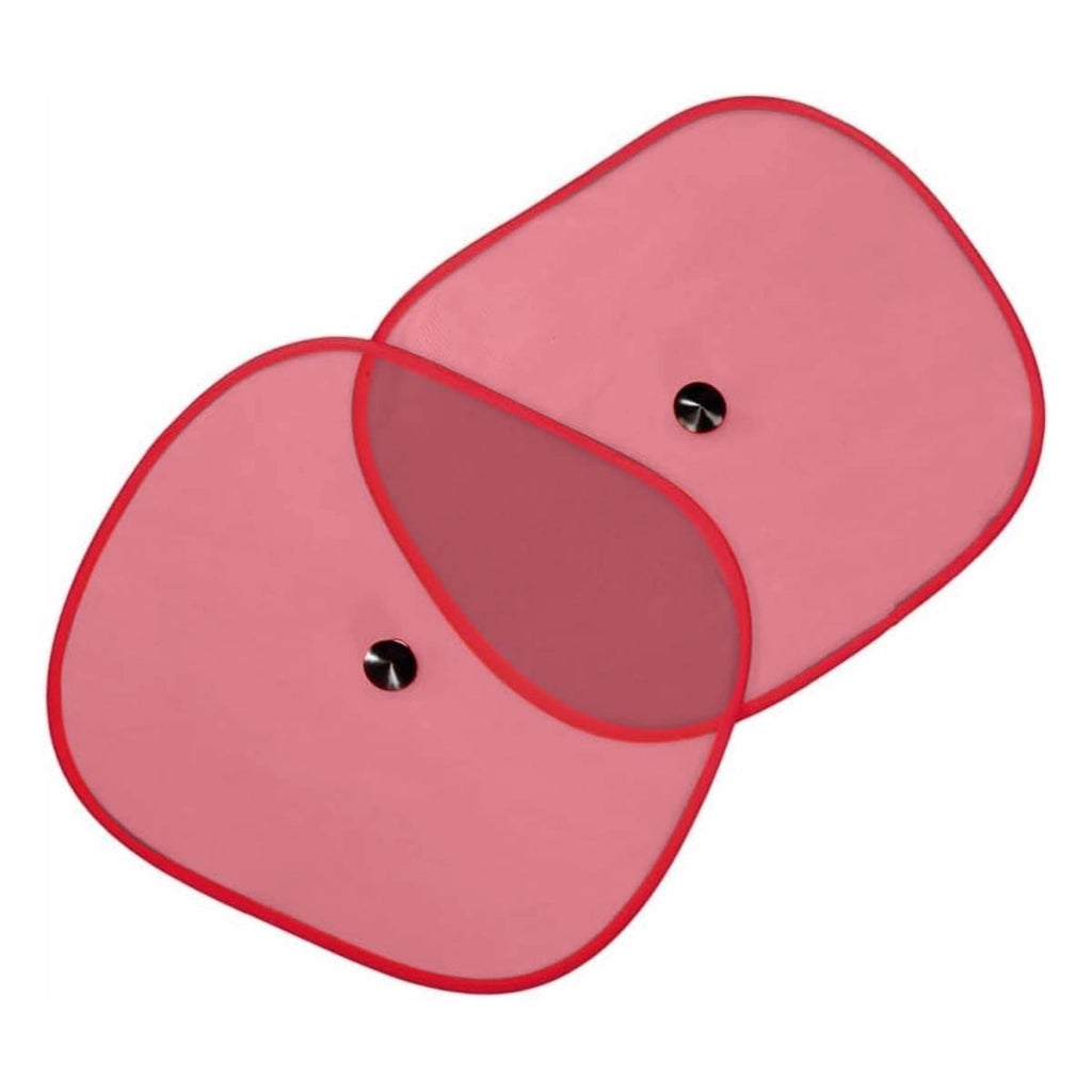 Set di 2 pezzi Parasole per finestrino laterale auto 44x36 cm Rosso Dunlop