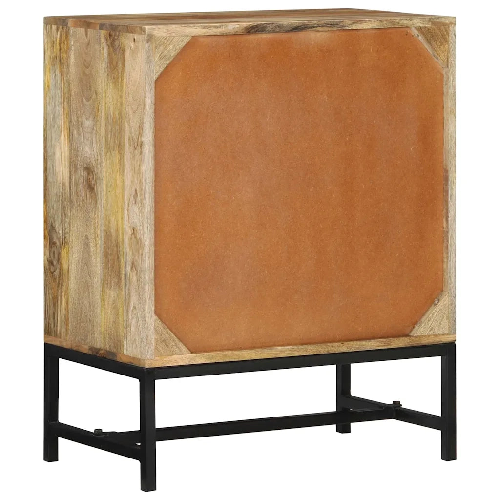 Credenza 60x35x75 cm in Legno Massello di Mango 351711