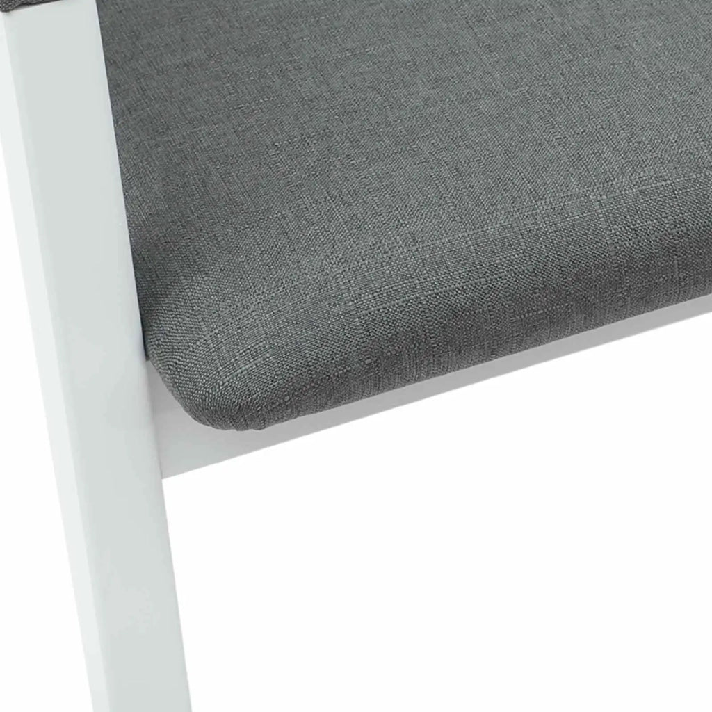 Sedie da pranzo 2 pcs Bianco 54 x 57 x 73 cm