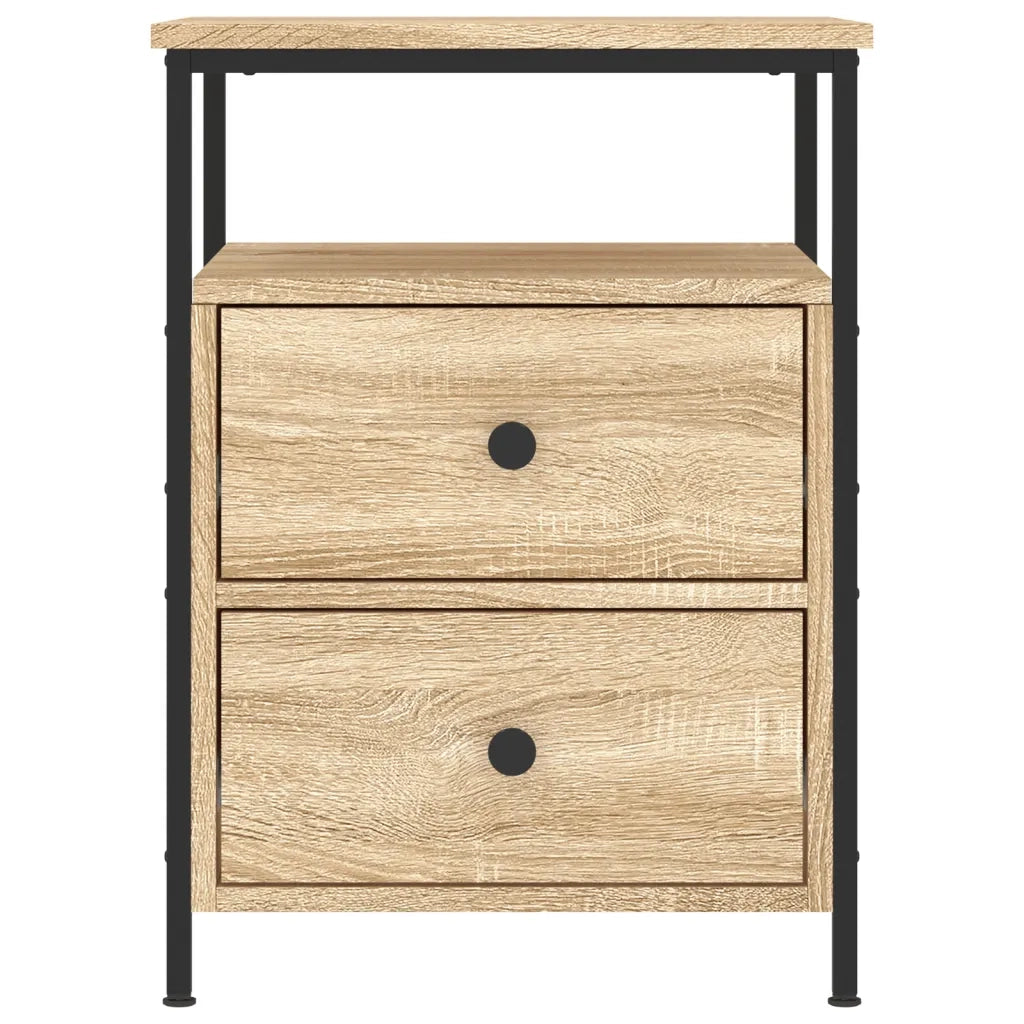 Comodino Rovere Sonoma 44x45x60 cm in Legno Multistrato 826005