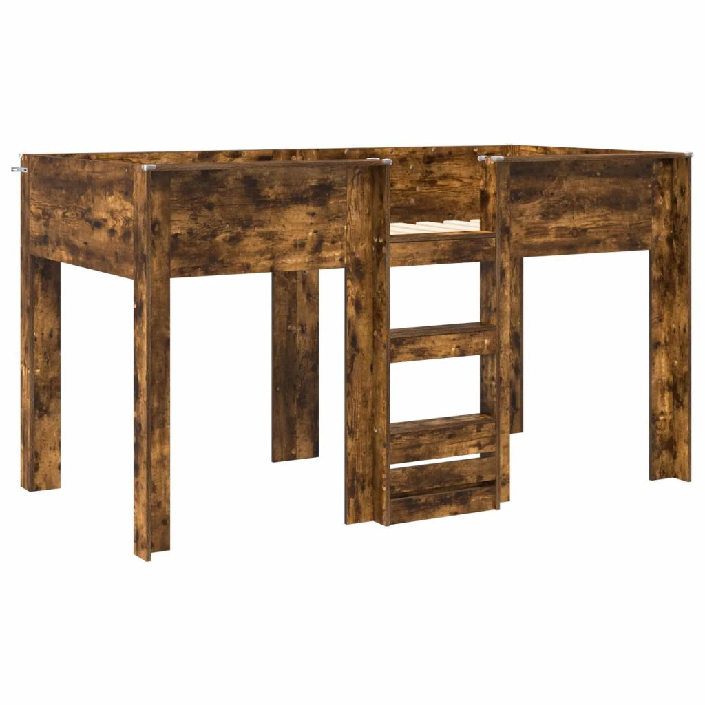 Letto a Castello per Bambini Rovere fumé 90 x 190 cm 3410479