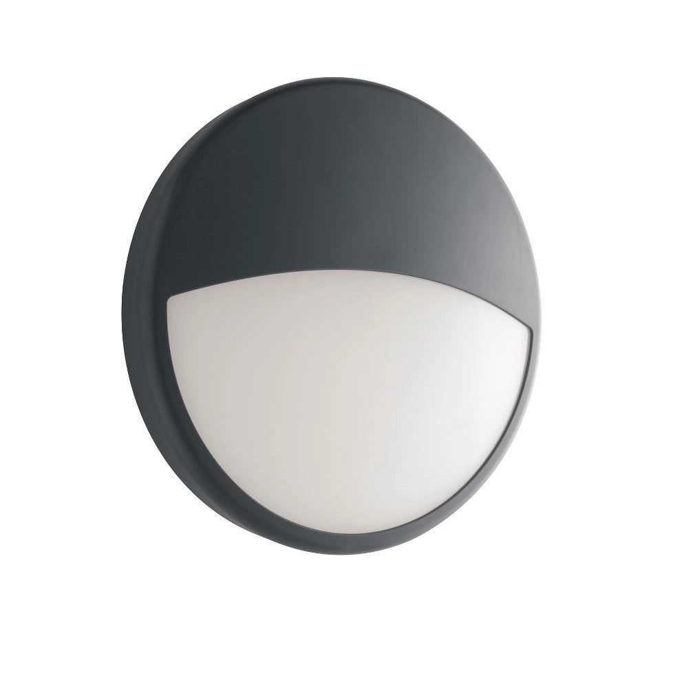 PLAFONIERA LED EVER PAL GRIGIA 20W 22CM 4000K IP6.