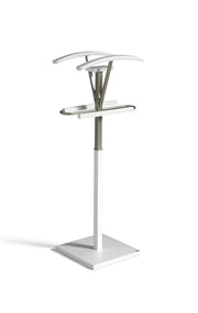 Servomuto doppio Herdasa legno di faggio finitura bianco 110x47x34