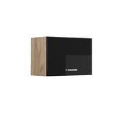 Vicco Pensile da cucina Nero lucido 60 cm Piatto