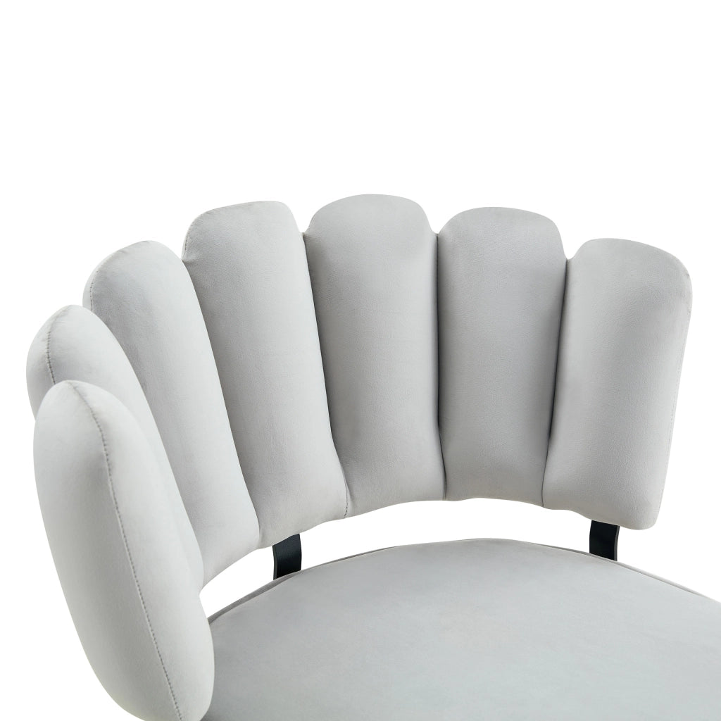 Set tavolo e 2 sedie 107x75 cm con doppio ripiano in MDF e metallo; nero e grigio chiaro