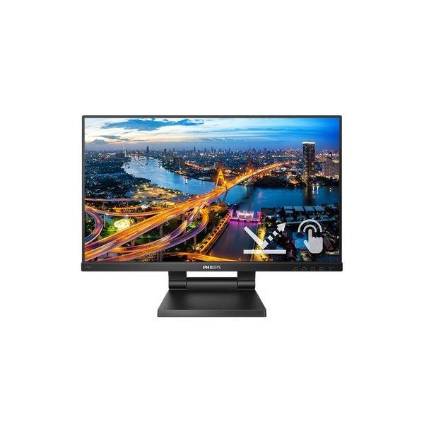 Philips 242b1tc/00 monitor pc 60,5 cm (23.8") 1920 x 1080 pixel full hd led touch screen nero