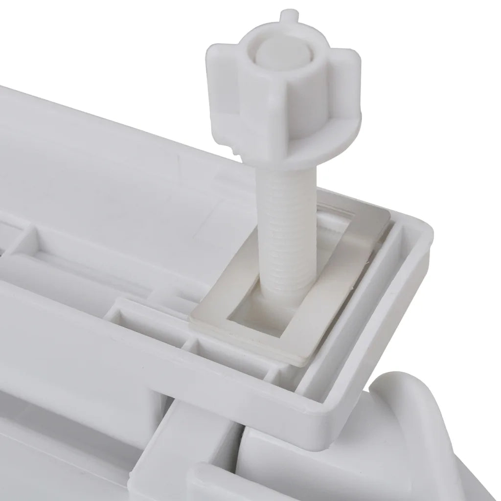Copriwater a Chiusura Rallentata 2 pz Plastica Bianco CFW2982708