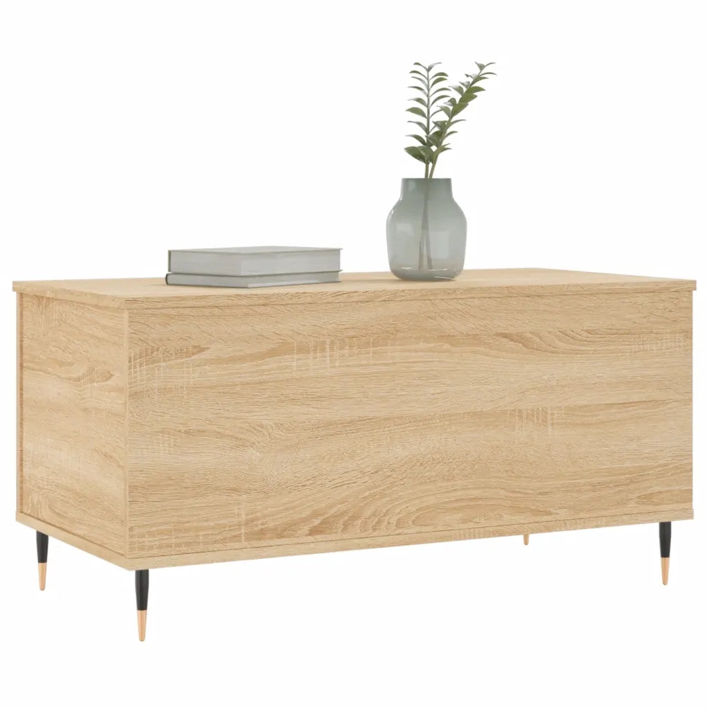 Tavolino Salotto Rovere Sonoma 90x44,5x45 cm Legno Multistrato 830967