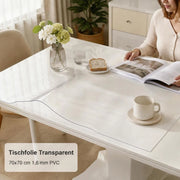Transparent Table Protector 70x70 Cm 1.6 Mm PVC