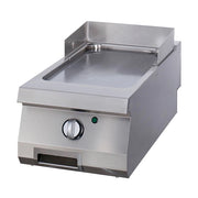 Heavy Duty Piastra - Liscio - Unità Singola - Profondità 70cm - Elettrico