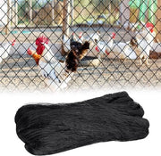 Rete per uccelli - Gas in nylon - Rete di protezione per giardino - Rete per piante - Rete di protezione per colture - Riciclabile - per uccelli, galline, colombi - per proteggere recinzioni, giardini, laghetti - 7,5 x 15 m (Larghezza di rete - 5 cm)