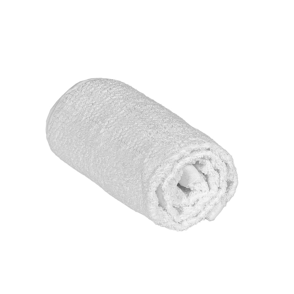 Asciugamani ospite per bagno 100% cotone bianco  40x60 cm