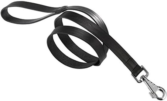 Cinturone per cani in nylon 10 mm x 120 cm nero