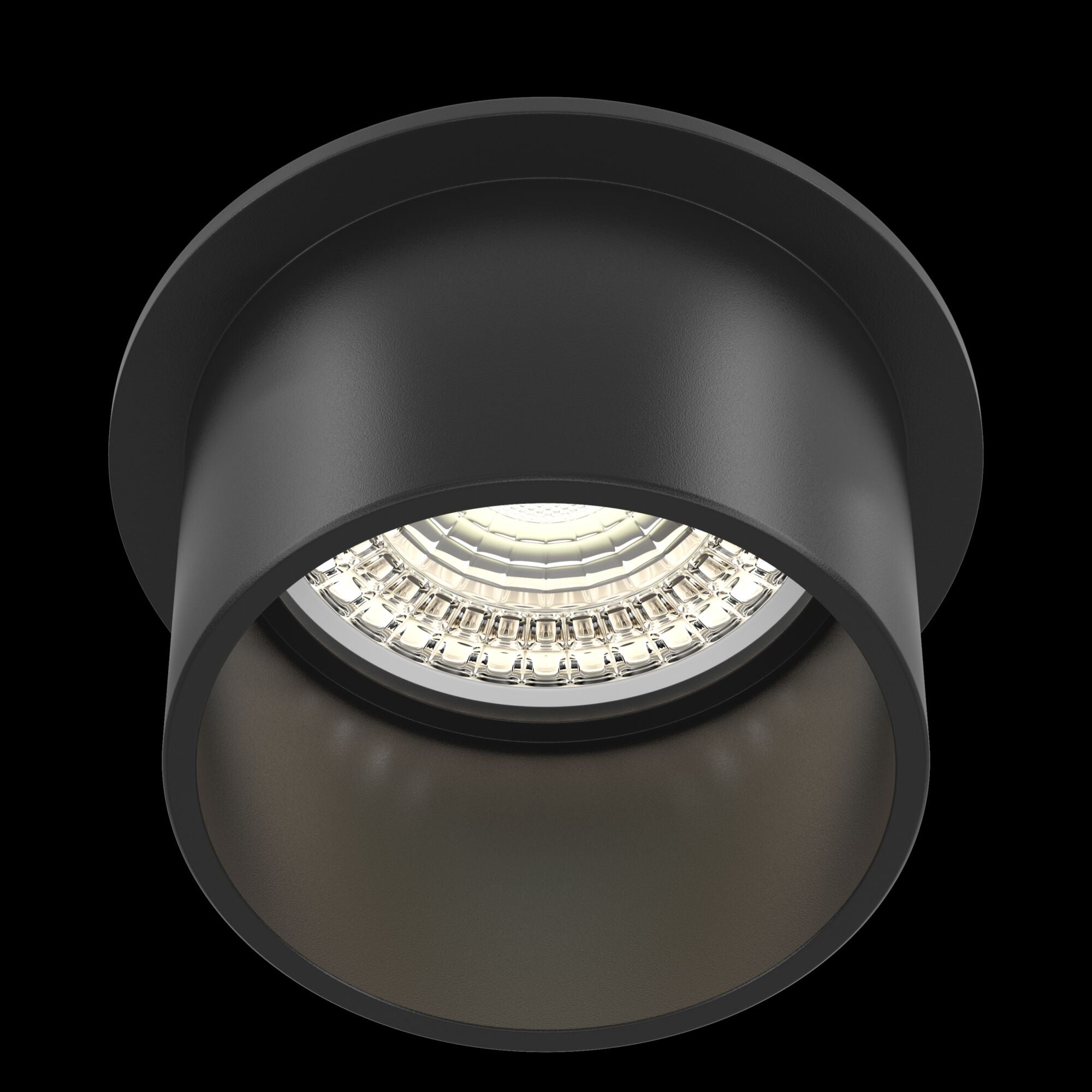 Faretto da incasso Downlight in Alluminio Reif Nero