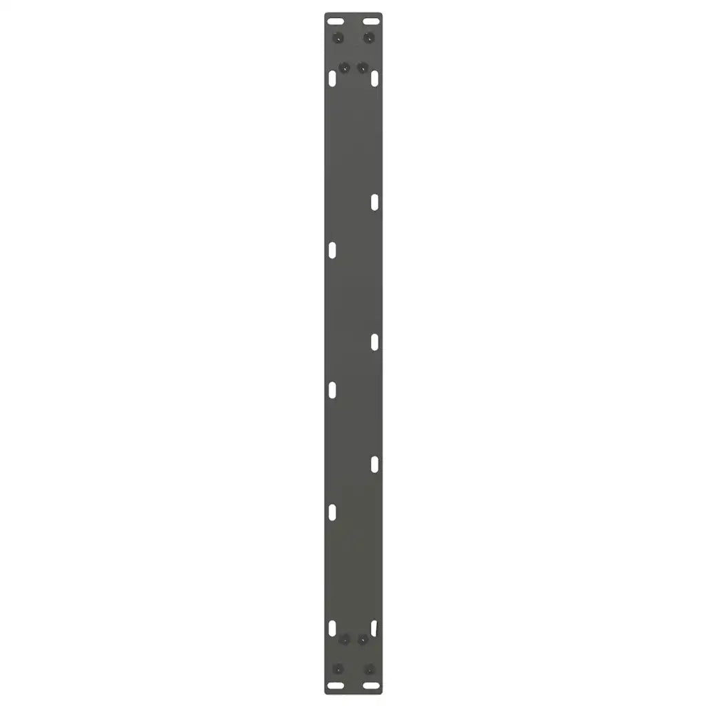 Gambe per Tavolino da Caff¨¨ a Forma di U 2 pz-Set di 2 Gamba per Tavolo Antracite 60x(42-43) cm Acciaio 966629