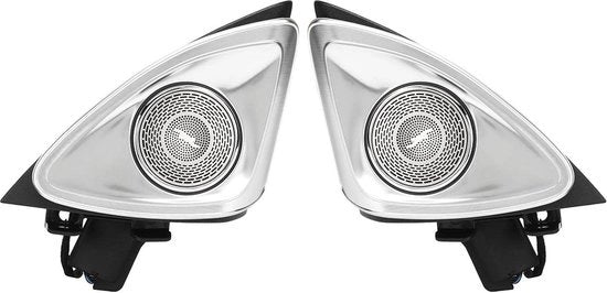 Tweeter a 4D rotante a 64 colori con illuminazione di ambientazione a LED per E-Klasse W213 2017-2021 - Opzione di sostituzione.