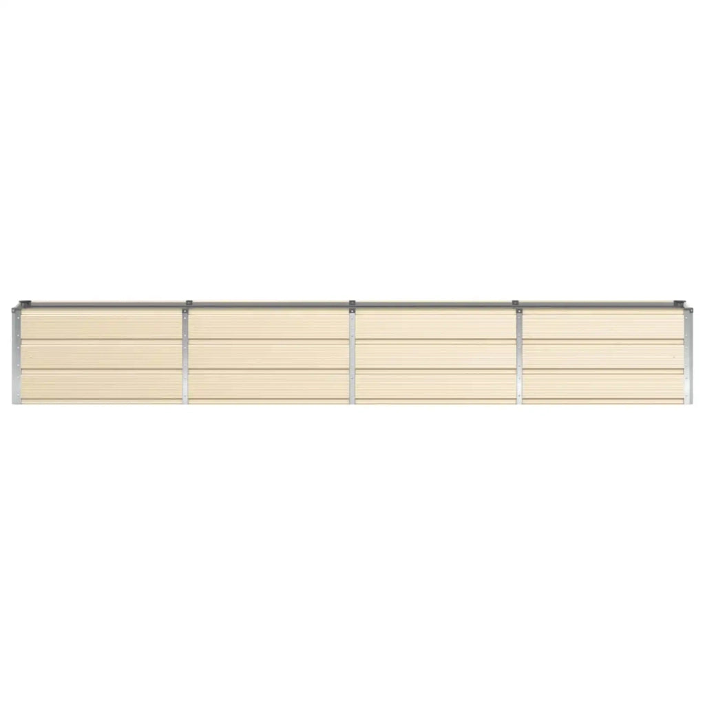 Fioriera Avorio 320 x 40 x 45 cm Acciaio