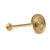 FERMATENDA IN OTTONE D 75X150 MM    20030- 10,0 pz